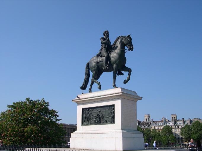  statue Equestre d'Henri IV (place Dauphine)